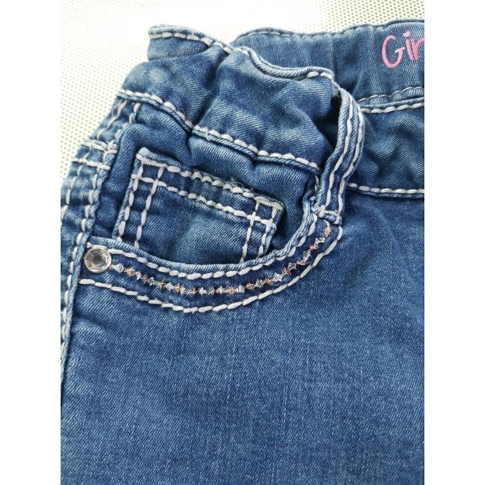 Girls First Skinny jeans Sz10 rear pocket embellis - Picture 5 of 8